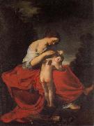Giovanni da san giovanni Venus Combing Cupid's Hair oil painting picture wholesale